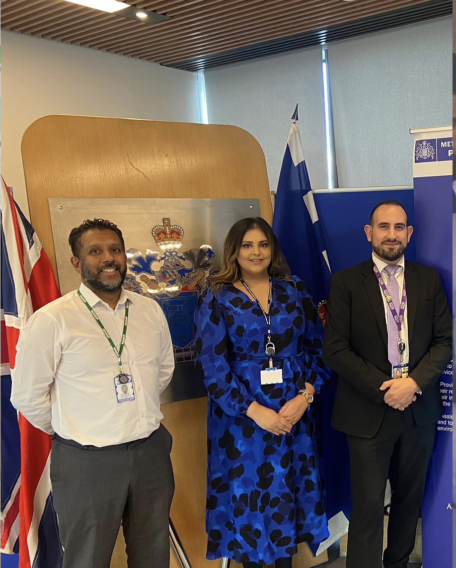 A photo of the NAMP team and community members