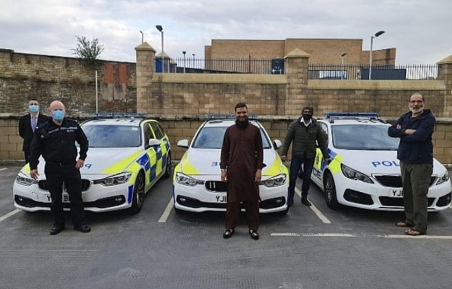 A photo of the NAMP team and community members